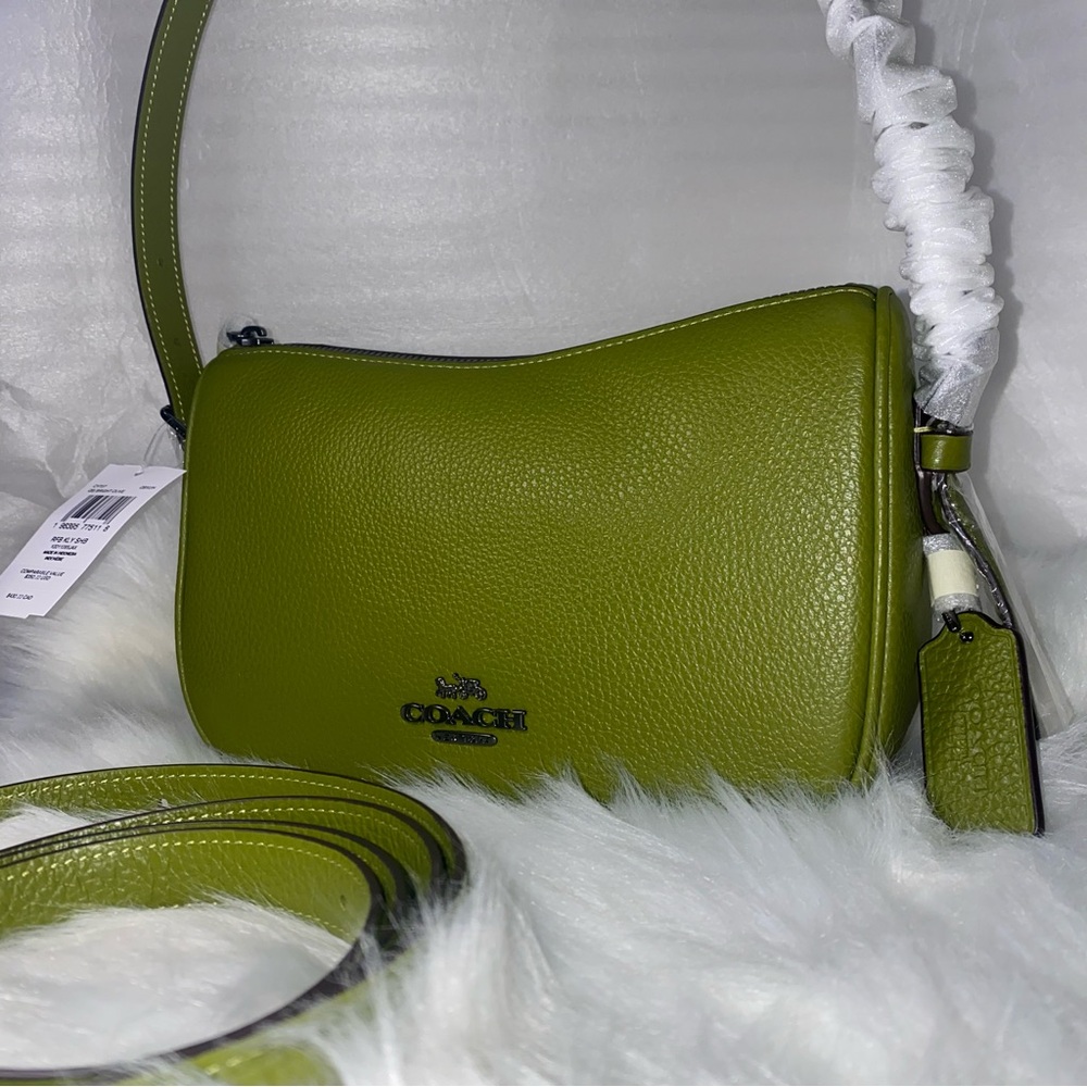 Coach 💚🩶💚 Kailey Shoulder Bag New - Picture 4 of 11